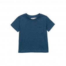 9CREWT 2T: Blue Slub Crew T-Shirt (8-14 Years)